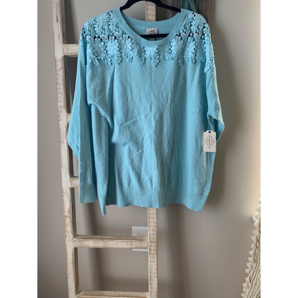 NWT! Baby blue sweater